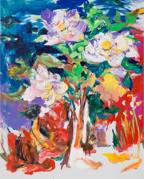 [2022] Untitled, Acrylic Ink on canvas, 162x130cm